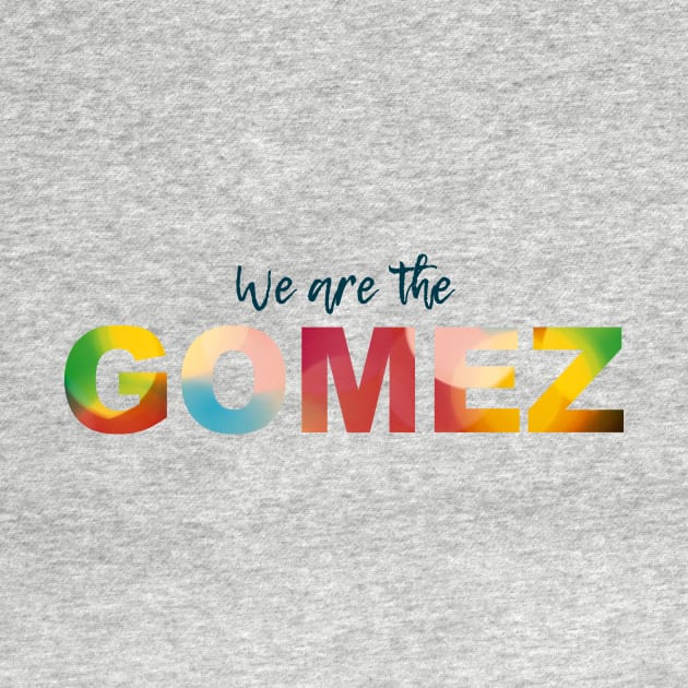 WE ARE GOMEZ 2 (black) by Utopic Slaps